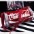  Bag New European and American Fashion Patent Leather Shiny Women's Bag Cola Cartoon Printed One-Shoulder Crossbody Bag 