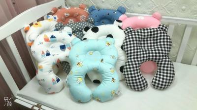 0-1 Years Old Infants Baby Shaping Pillow Correcting Deformational Head Cotton Pillow