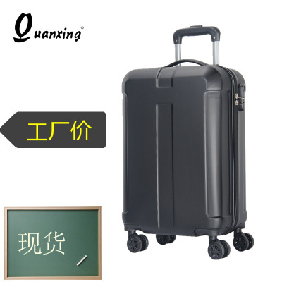 Luggage Multi-Functional Password Suitcase Suitcase Black Trolley Case Foreign Trade 20-Inch Luggage Small Cross-Border Export