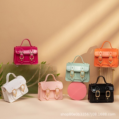 Wholesale PVC Gel Bag Women Handbags Southeast Asia Foreign Trade Small Bag Female Cambridge Gel Bag New