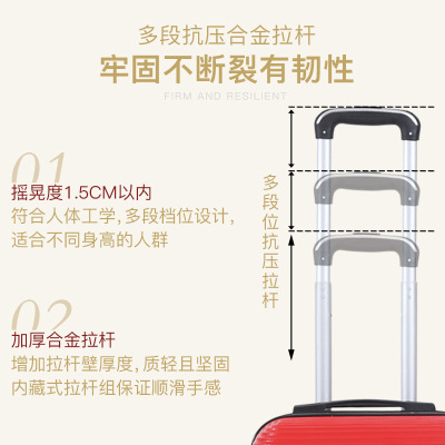 Manufacturers Can Do All Kinds of Trolley Case Password Suitcase Student Luggage Multi-Functional Suitcases 20-Inch Boarding Bag