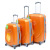 ABS Luggage Material Three-Piece Set 20-Inch Trolley Case Luggage Case 360-Degree Rotating Trolley Case Password Suitcase