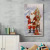 Christmas Elk Decorative Painting Modern Living Room Large-Scale Nordic Style Background Painting Model Room Decoration Hanging Painting