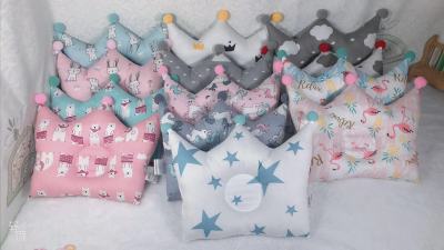 21 New Cute Baby Pillow Anti-Deviation Head Correcting Deformational Head Pure Cotton Baby Pillow