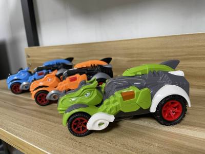 Transformer Children's Collision Inertia Transformer Dinosaur Toy Car Car Parent-Child Interaction Collision Dinosaur