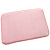 Solid Color Home Doormat and Foot Mat Simple Coral Velvet Quilted Embroidered Absorbent Carpet Bathroom Bathroom Door Mat Pieces