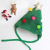 Dog Cat Pet Christmas Hat Saliva Towel Bib Teddy/French Bulldog Pomeranian Autumn and Winter Clothes Decoration Supplies