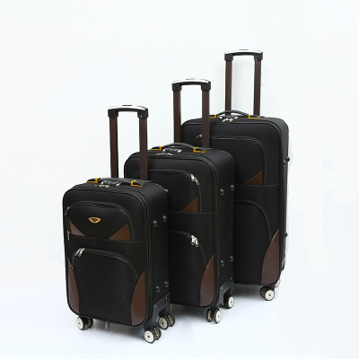 Oxford Cloth Combination Lock Trolley Men's and Women's Business Boarding Bag Manufacturers Can Do 20-Inch Luggage Password Suitcase Business