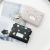 2021 Korean Style New Fashion Small Fresh Floral Zipper Hasp Two-Layer Wallet Women's Student Hand Coin Purse