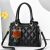 Embroidered Women's Handbags 2021 New Korean Style Fashionable Shoulder Messenger Bag Large Capacity Simple Elegant