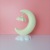 Cartoon Moon Boat Table Lamp Bedroom Sleep Light Baby Nursing Eye Protection Children Small Night Lamp Girl Girl Heart Bedside