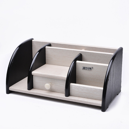 Creative Drawer High-Grade Wooden pen Holder Office Multifunctional Pen Holder Fashion Decoration Desktop Home Storage Box