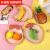 Plastic Nordic Style Personality Living Room Household Pineapple Fruit Plate Minimalist Creative Melon Seeds Dried Fruit Tea Table Snack Candy Plate