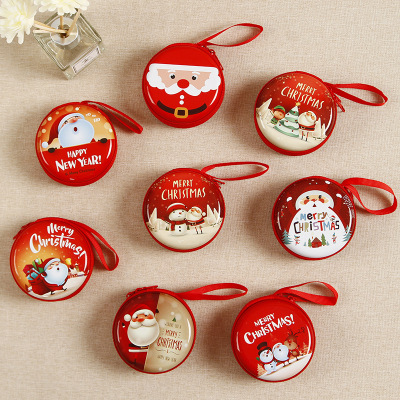 Christmas Gifts for Children Cartoon Change Purse Christmas Decorations Online Red Cute Toys Kindergarten New Year Gifts