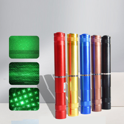 008 Laser Light Green Light Starry Laserpointerpen Single-Point Sales Pen High-Power Whip Pen Laser Flashlight