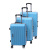 ABS Luggage Fashion Password Lock Password Suitcase Luggage Student Universal Wheel Trolley Case More Sizes Boarding Bag