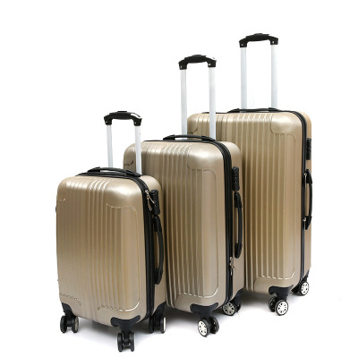 Manufacturers Can Do Abs Luggage Aircraft Wheel Password Suitcase Zipper Trolley Case Student 24-Inch Suitcase Business