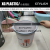  Trash Can Fashion New Arrival Plastic Dustbin Cartoon Pattern Rubbish Can Student Household Dormitory Essential
