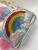 Unicorn Rainbow School Bag Transparent Magic Color Waterproof Children Backpack Large Capacity Student Backpack Girl Backpack