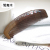 Factory Direct Sales New Natural Log Nanmu Painted Comb Whole Wood Mandarin Duck Wooden Comb Moon-Shaped Comb