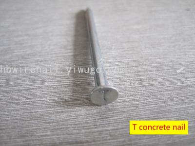 K concrete nail T concrete nail galvanised concreorte nail nigeria concrete nail hardened steel nail 