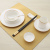 European-Style Ceramic Table Display Set Western Tableware Steak Plate Plate Dish Dim Sum Plate New Year Home Steak Plate