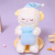 Cute Lamb Doll Plush Toys Baby Bed Comforter Toys Baby Child to Sleep with Rag Doll Pillow Girl