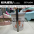  Trash Can Fashion New Arrival Plastic Dustbin Cartoon Pattern Rubbish Can Student Household Dormitory Essential