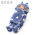 Newborn Swaddling Sleeping Bag Split Leg Baby Double-Layer Thickened Polar Fleece Comfortable Cotton Fleece Polyester Printed Plush 65*75