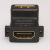 HDMI Female to Female 90 Degree with Ear Adapter HDMI Elbow Can Fix TV Panel HD Converter