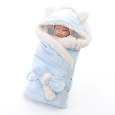 Super Soft Newborn Blanket Ins Lambswool Blanket Solid Color Baby Baby Blanket Wholesale