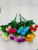 New Artificial Flower Hydrangea Single Bouquet Soft Pack Home Flower Arrangement Bouquet Fake Flower Bouquet Silk Flower Decoration Flowers