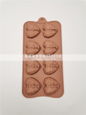 2021 New Heart Chocolate Molds 15 CavityDiamond love Shape Silicone Wedding Candy Baking Molds Cupcake Decorations Cake 