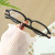2021 New Super Light TR90 Frame Men's and Women's Fashion Hollowed-out Pattern Optical Frames Glasses Student Eye Protection Glasses