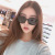 Live Broadcast Supply 2021 Popular Models Internet-Famous Sunglasses Female Star Same Product Korean Sunglasses UV Protection GM New