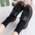 Black Socks Women's Mid Tube Stockings Wholesale Ins Trendy Korean Spring and Autumn Pile Style Long Socks Socks Japanese JK with Small Leather Shoes