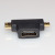 Micro Mini Mini HDMI Male to Standard HDMI Female Two-in-One Adapter HDMI Cable Converter