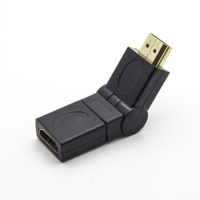 HDMI Adapter 360-Degree Rotating Elbow TV Graphic Card Adapter HDMI Revolution HDMI Female