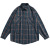 Men's 2021 Autumn New Color-Contrast Check Shirt Men's Labeling Design Simple All-Match Long Sleeves Shirt