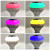 Colorful Bluetooth Led Stage Lights Smart Remote Control Audio Globe Music Light LED Bulb Bluetooth Globe