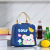 Cute Cartoon Expression Lunch Bag Ice Pack Portable Thickened Waterproof Canvas Lunch Box Bag Lunch with Rice Insulated Bag