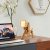 cute Dog Table Lamps for study Desk Lamp bedside lamps table light wood table lamp wooden base lamp reading lamp light