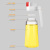 Automatic Opening and Closing Japanese Style Oiler Soy Sauce Apothecary Jars Glass Leak-Proof Household Kitchen Oil Tank Transparent Kitchen Supplies