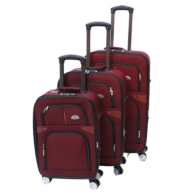 Manufacturers Can Do Wholesale Fashion Password Lock New 20-Inch Luggage Universal Wheel Student Trolley Case Three-Piece Suit