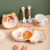 Bamboo Fiber Tableware Cartoon Style