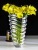 Yuxing Glass Vase Flower Holder Light Ou Northern European Style HAILANG Personalized Vase European Style Living Room Simple Transparent Ornaments
