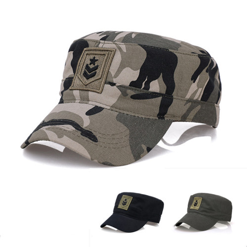 spring and summer new flat-top cap peaked cap men‘s korean-style embroidered baseball cap women‘s outdoor casual sun hat wholesale