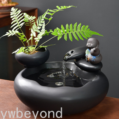 Water fountain manufacturer table top resin small water fall fountain indoor decorative home