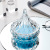 Yuxing Glass Diamonds Water Drop Glass Sugar Bowl Jewelry Box Sugar Bowl Fruit Can Multi-Functional Personalized Ashtray Household