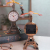 Factory Direct Sales Paris Tower Suspension Balance Eagle Alarm Clock Retro Creative Decoration Alarm Clock